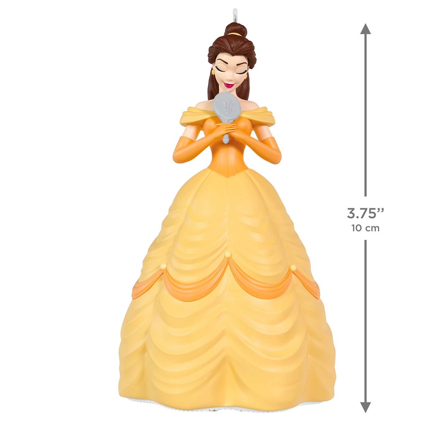 Hallmark Keepsake Belle with the Enchanted Mirror Disney Beauty and the Beast 35th Anniversary Christmas Tree Ornament 6 of 6