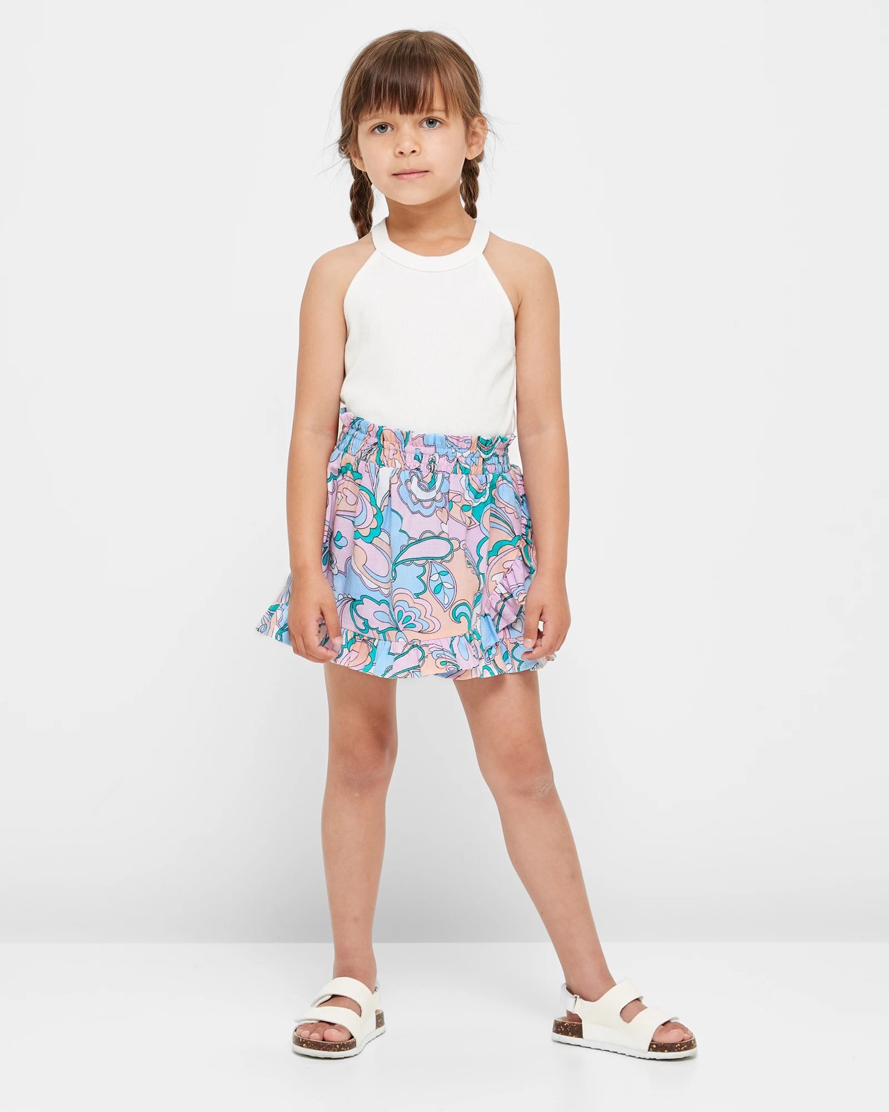 Frill Paisley Skorts 2 of 5