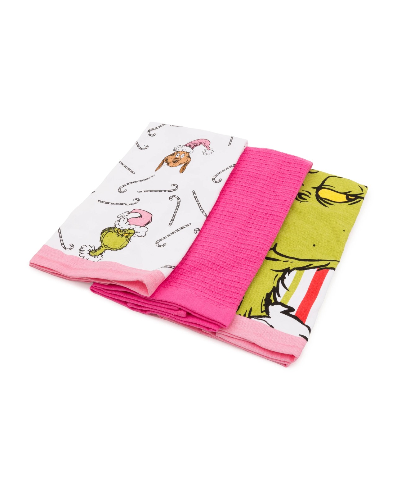 Set of 3 The Grinch Tea Towels 2 of 6