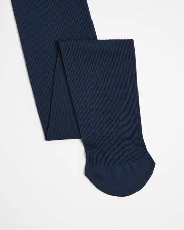 Recycled Rib Tights - Ambra