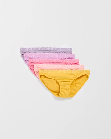 Bonds Girls 5 Pack Bikini Briefs