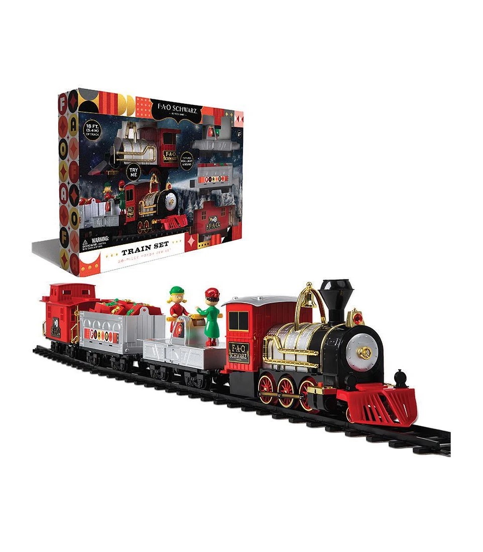 Target christmas store train set