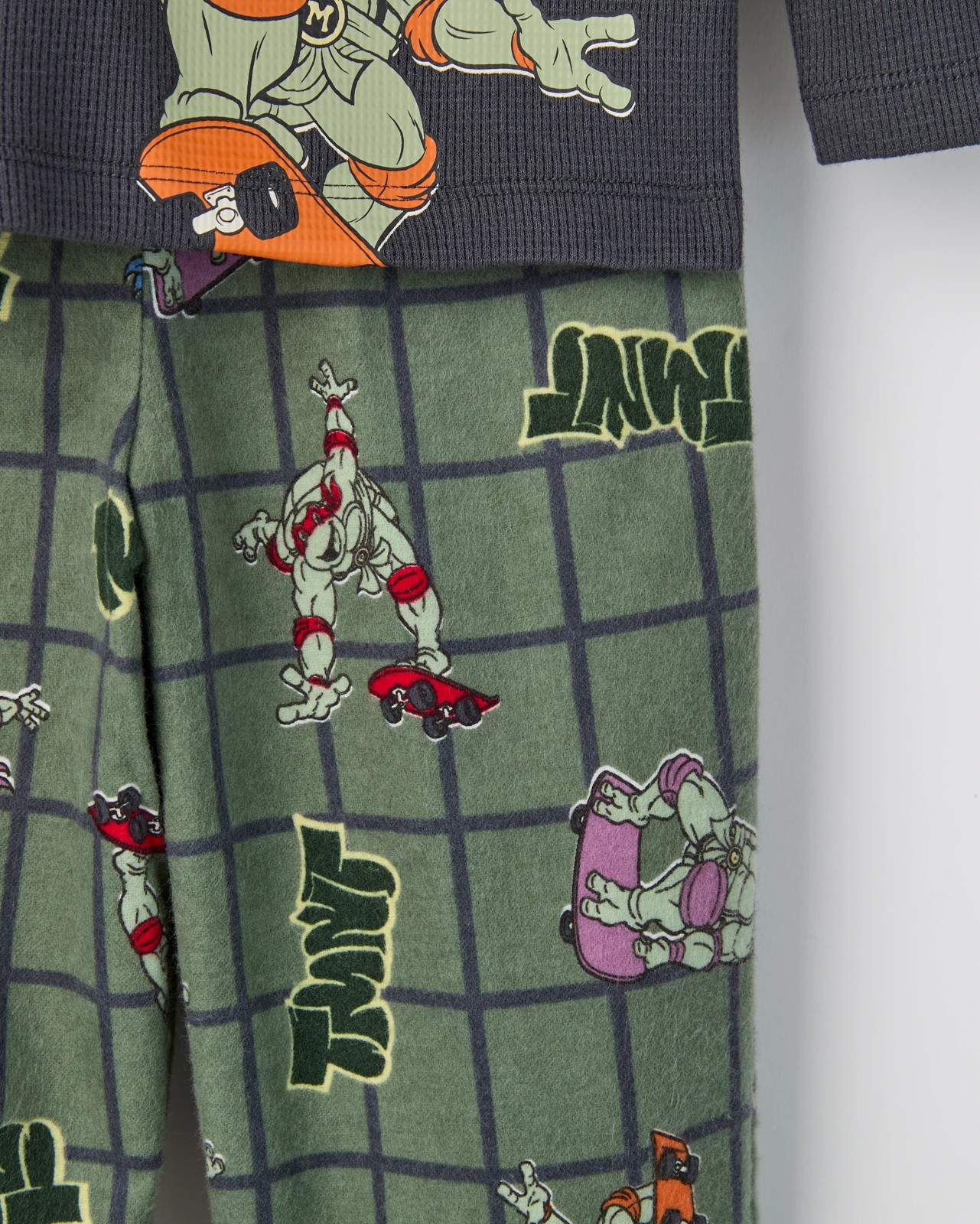 Teenage Mutant Ninja Turtles Australian Cotton Younger Boys Pyjama Set 2 of 3