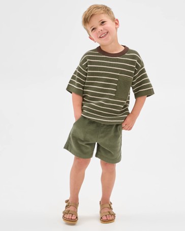 Australian Cotton Knit T-Shirt