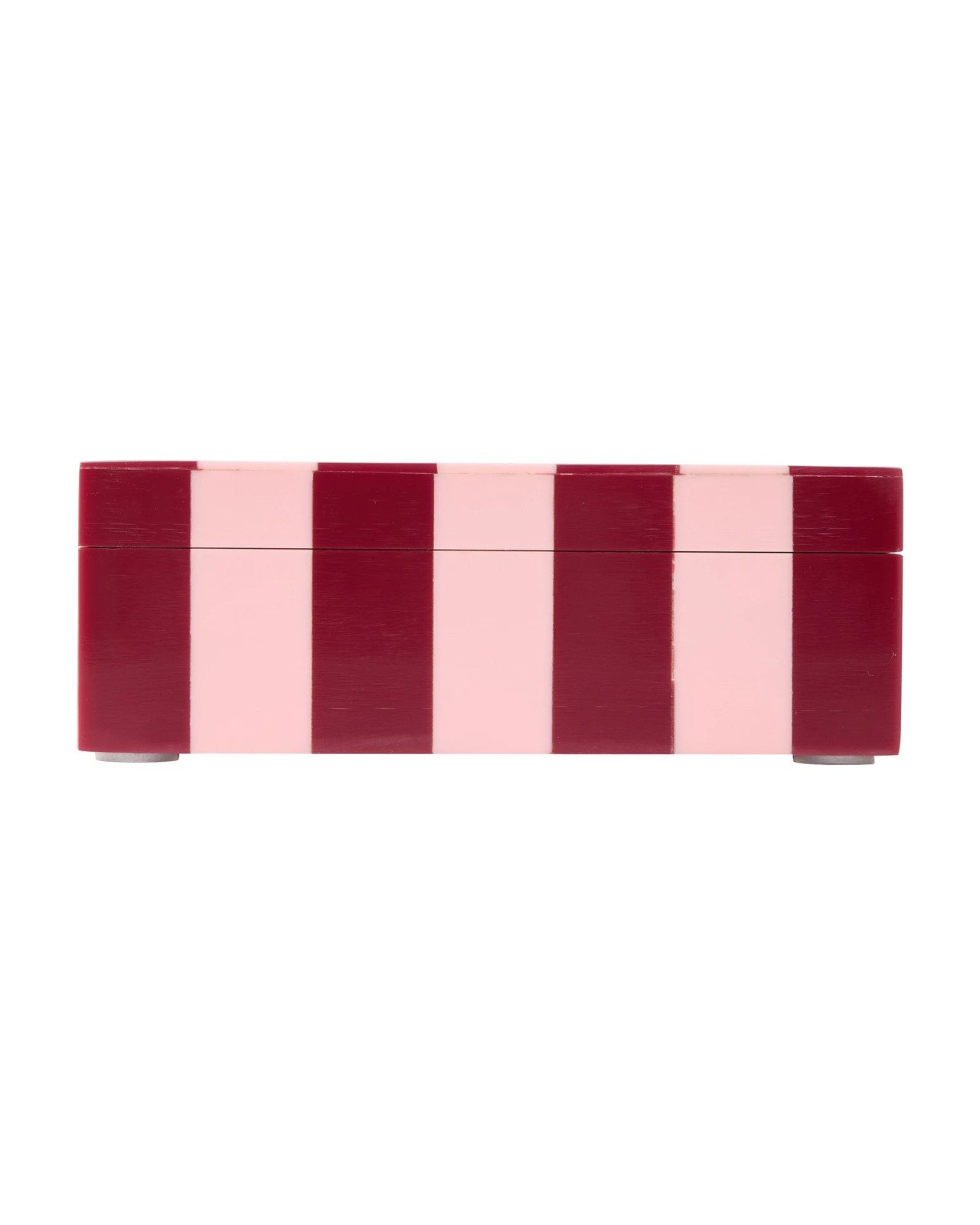 Anko Pink and Berry Stripe Decor Box 2 of 6