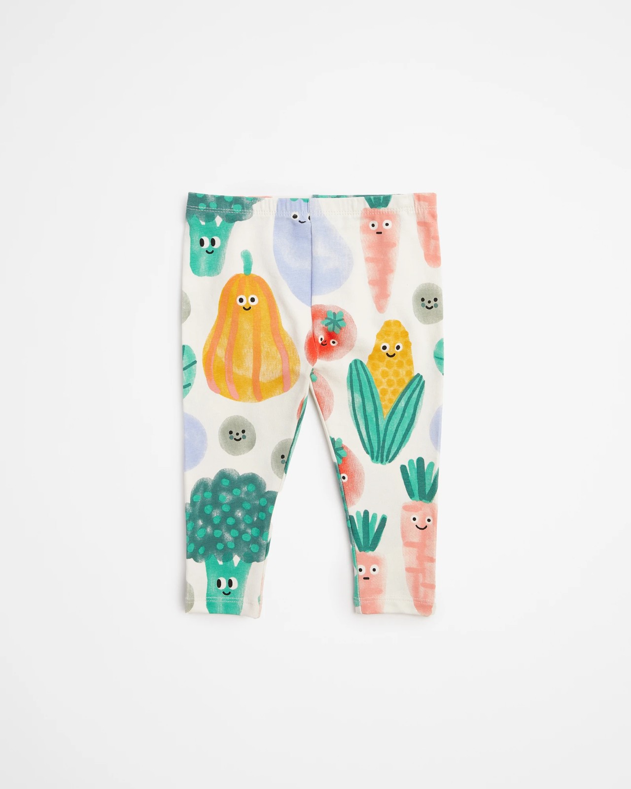 Baby Organic Cotton Print Leggings