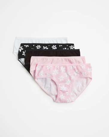 Girls Essential Brief 5 Pack