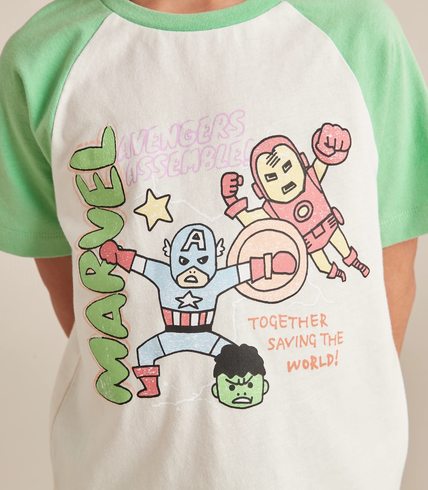 Family Matching Kids Marvel Pyjama Set 6 of 6