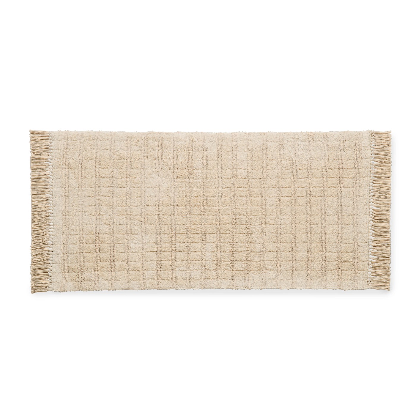 Anko Nina Woven Rug, Beige - Small - 140cm x 70cm 6 of 6