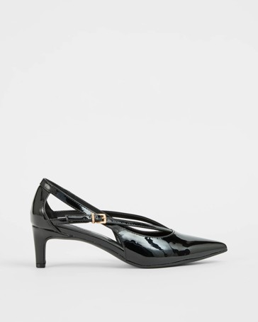 Closed Back V-Shape Dress Heel