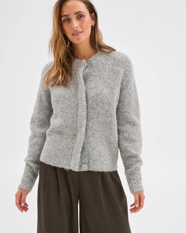 Preview Long Sleeve Plush Cardigan