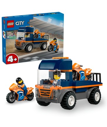 LEGO® City Motorcycle Transporter 60491