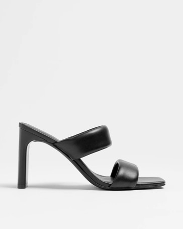Womens Puffy Strap Heel - Lecce