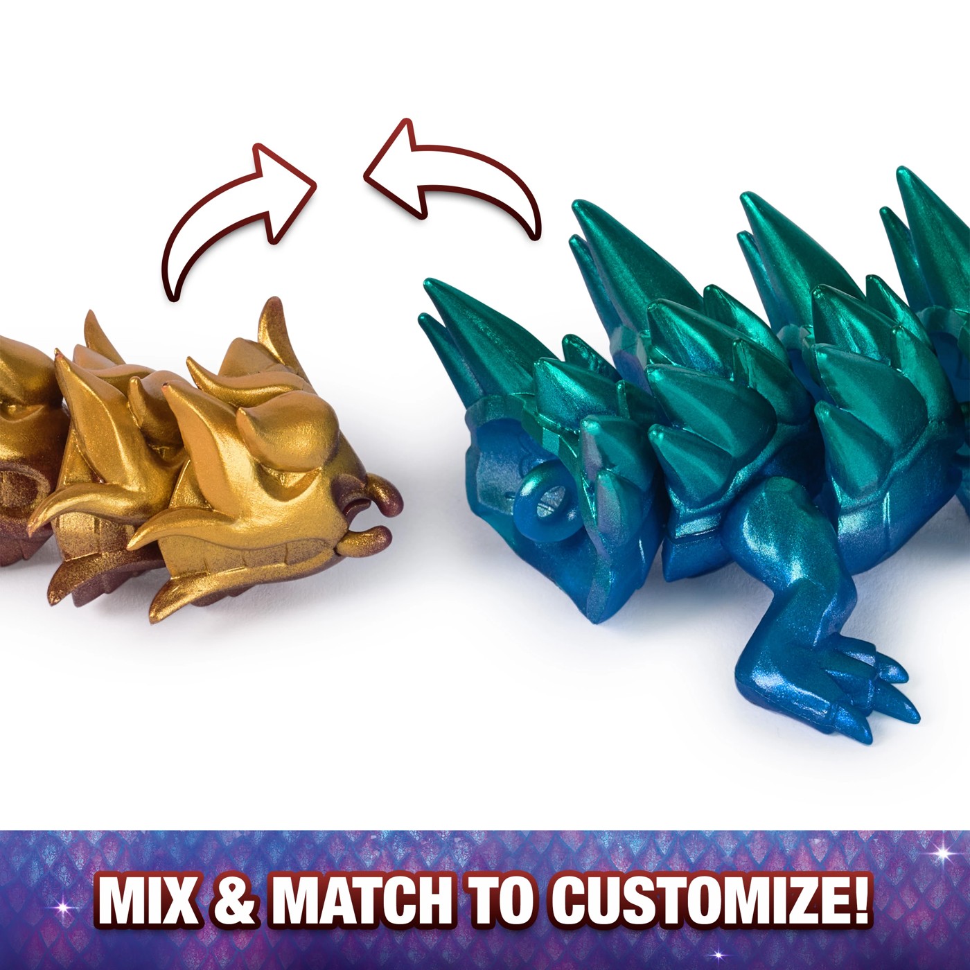 32cm CrystaLynx Dragons - Assorted 4 of 6