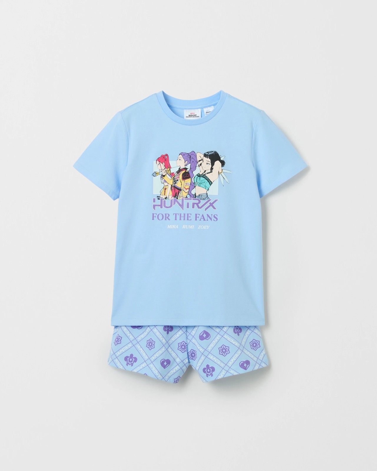 Licensed KPop Demon Hunters Australian Cotton Older Girls Pyjama Set 3 of 4