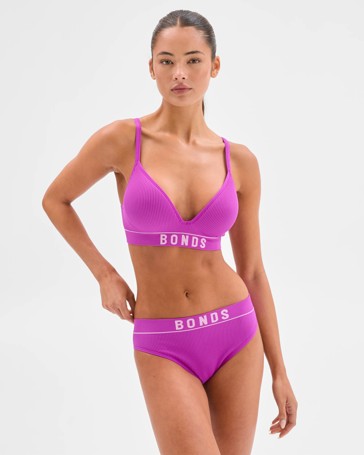 Womens Retro Hi Leg Bikini Briefs - Bonds