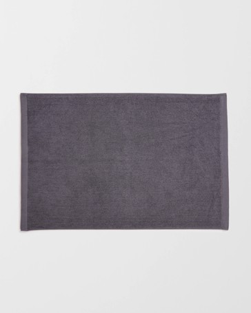 Australian Cotton Ribbed Bath Mat - Piper