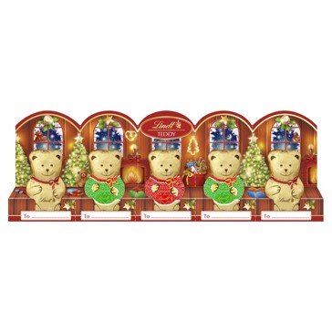 Lindt Teddy 5 Pack - 50g