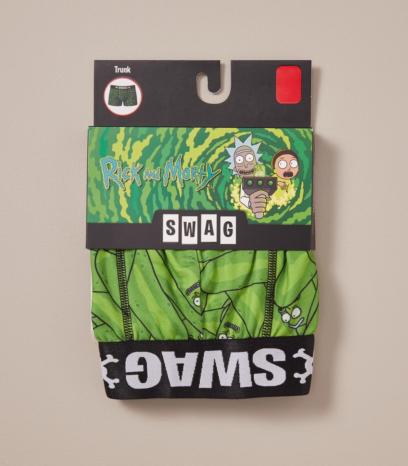 Swag Licensed Trunks - Rick and Morty™ Pickle Rick