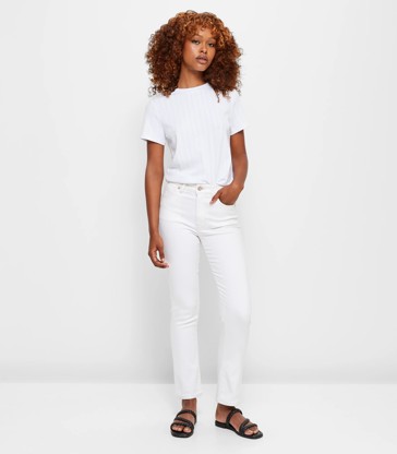 Petites High Waist Straight Denim Jeans - Dannii Minogue
