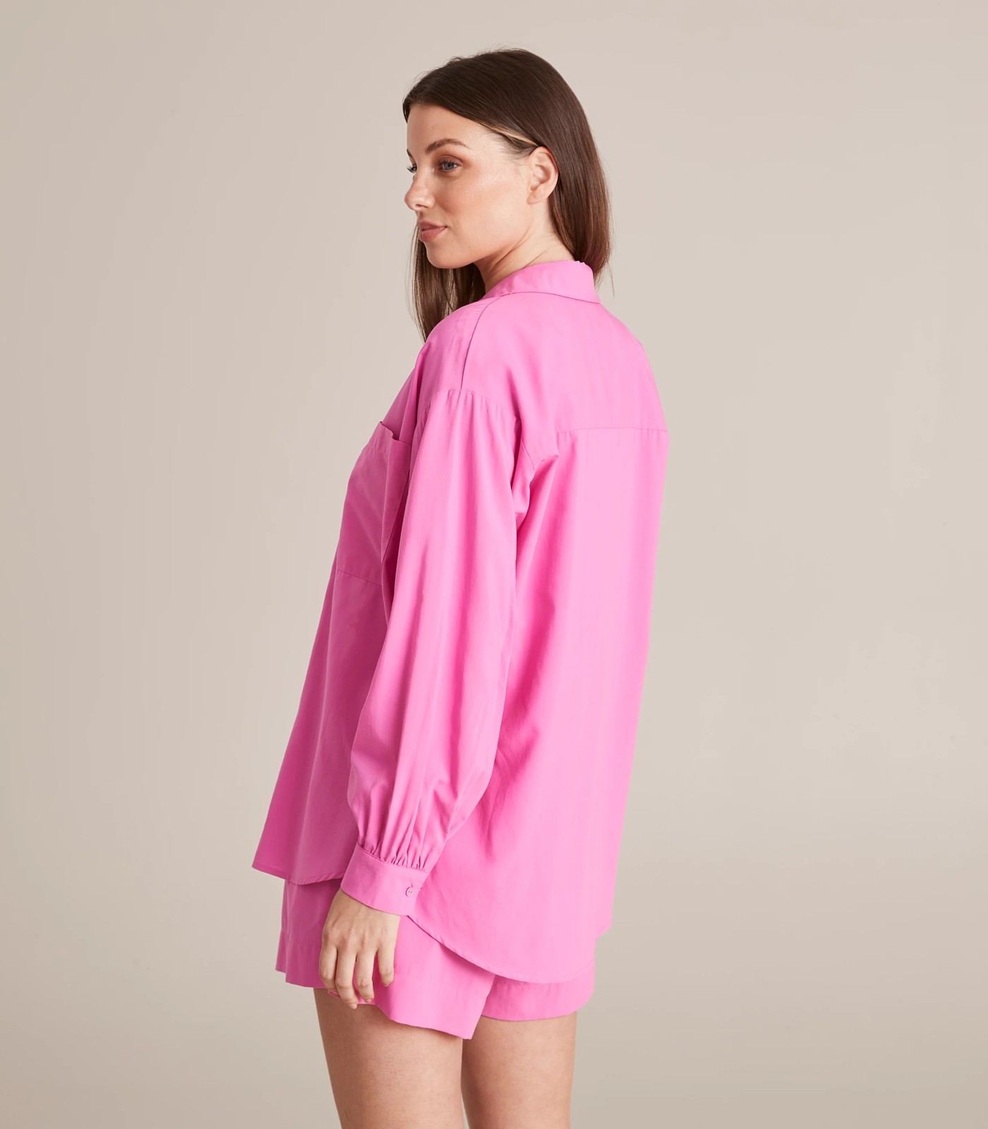 Preview Oversized Button Through Shirt 6 of 6