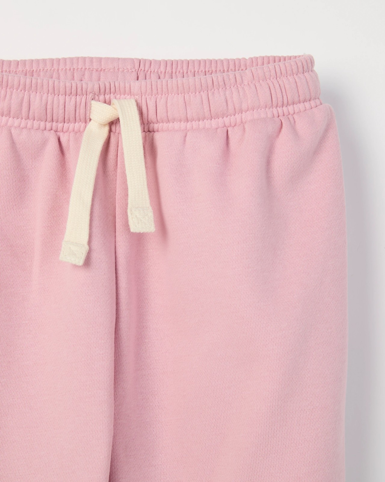 Baby Australian Cotton Blend Plain Trackpants - Bleached Mauve 3 of 3