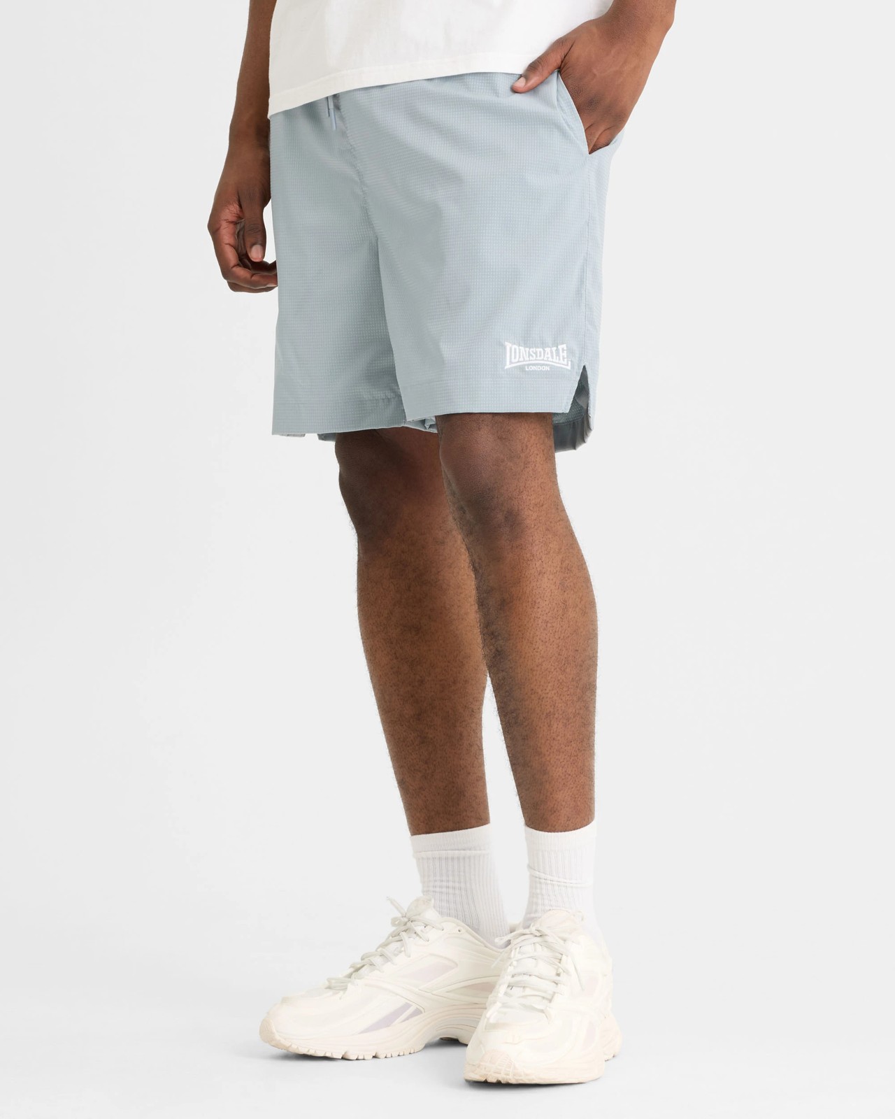 Lonsdale London Club Shorts - Dusty Blue 2 of 5