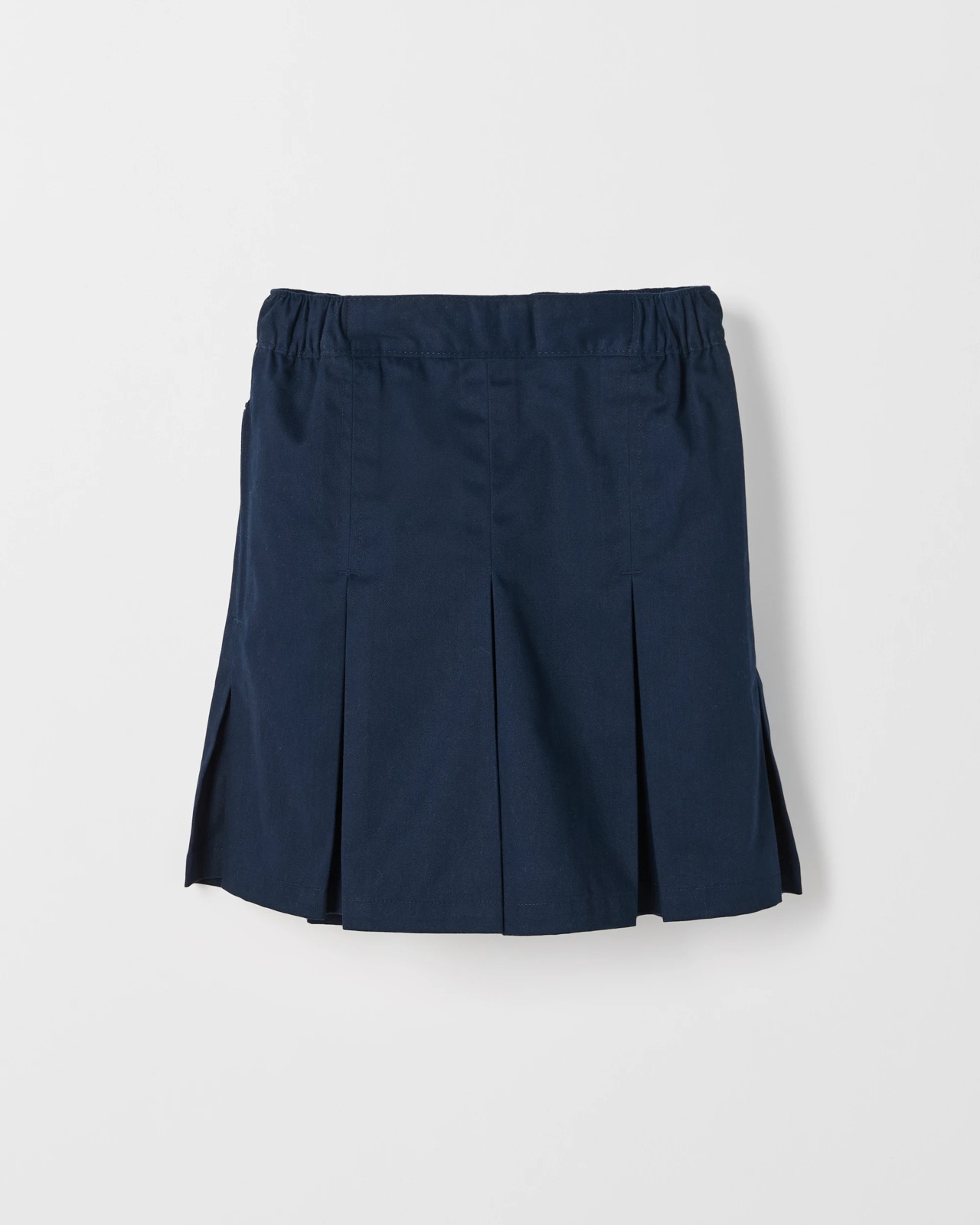 Australian Cotton Blend School 2 Pack Drill Skort - Navy Blue 3 of 4
