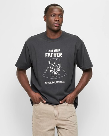 Licensed Australian Cotton Star Wars Father T-Shirt