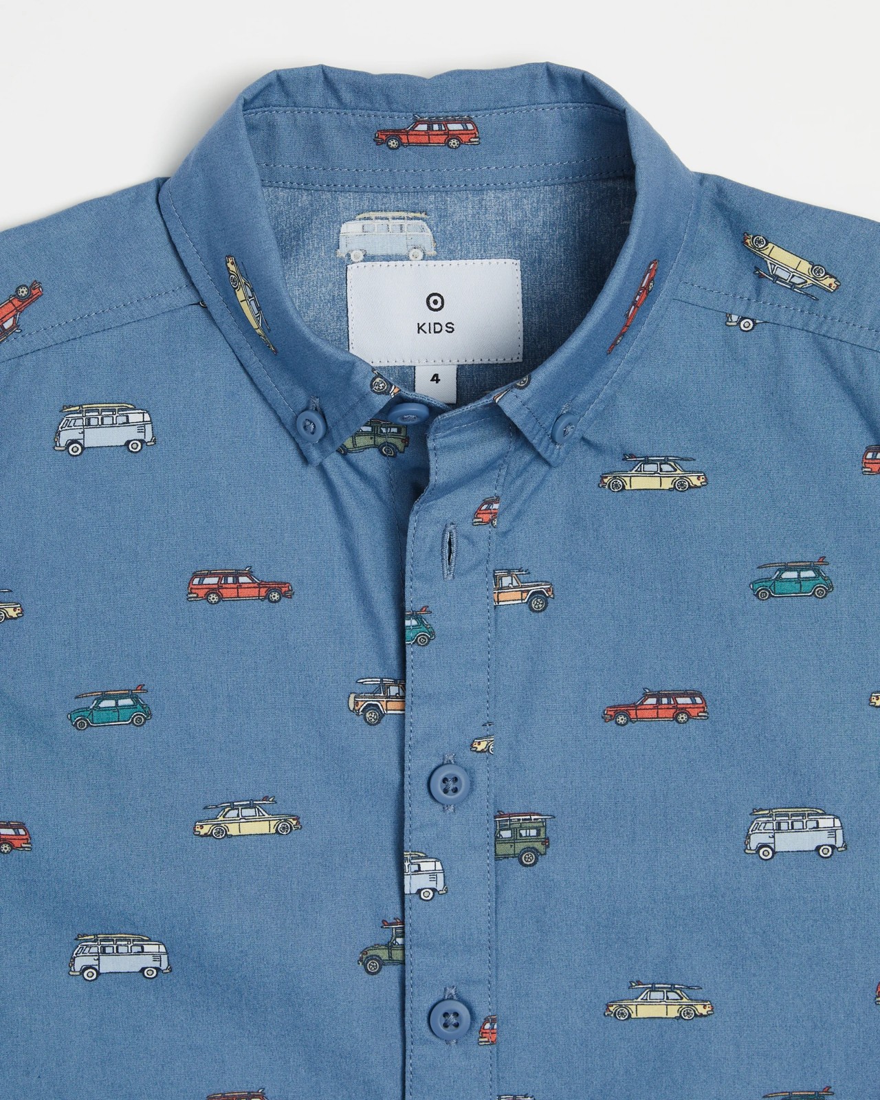 Family Matching Kids Print Short Sleeve Shirt 2 of 2