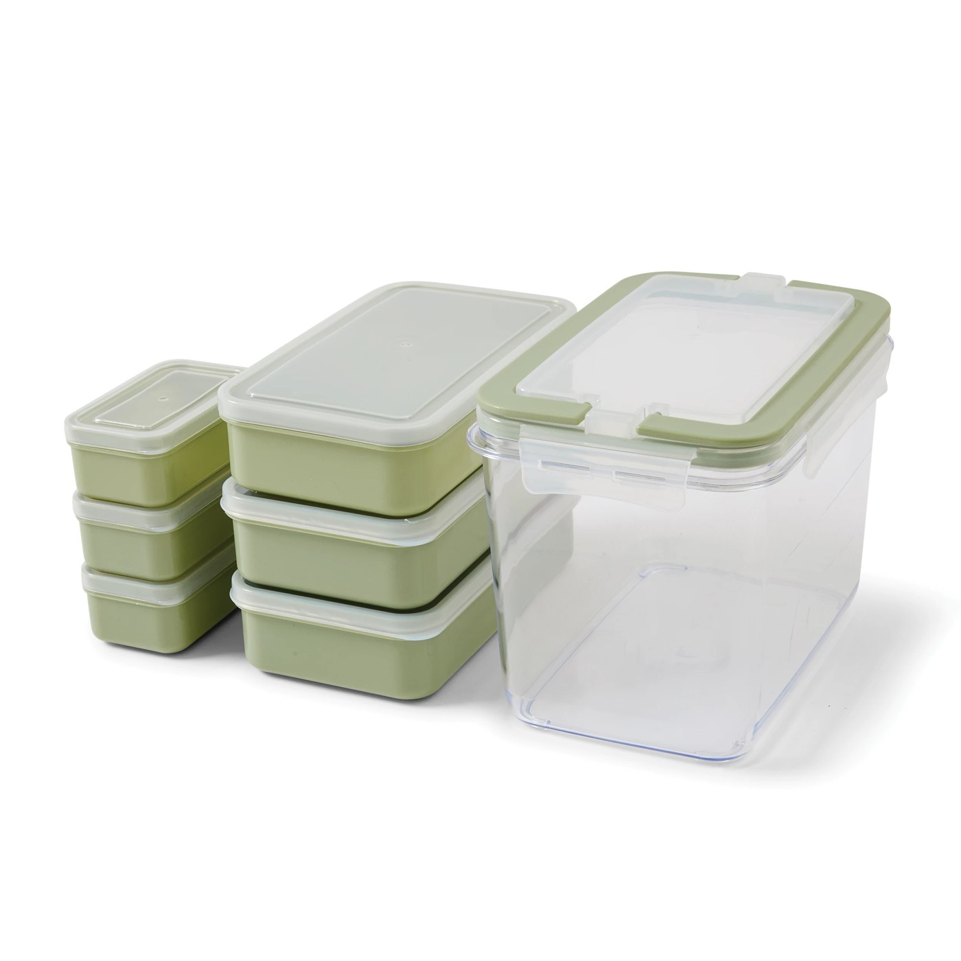 Anko 7 Piece Meal Prep Set - Green 2 of 5