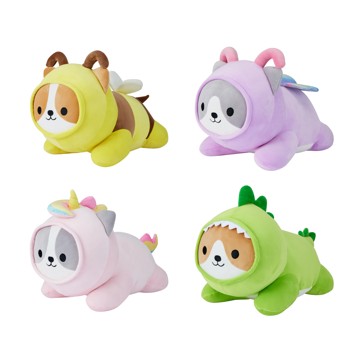 Hoodie Laying Plush Toy, Assorted - Anko
