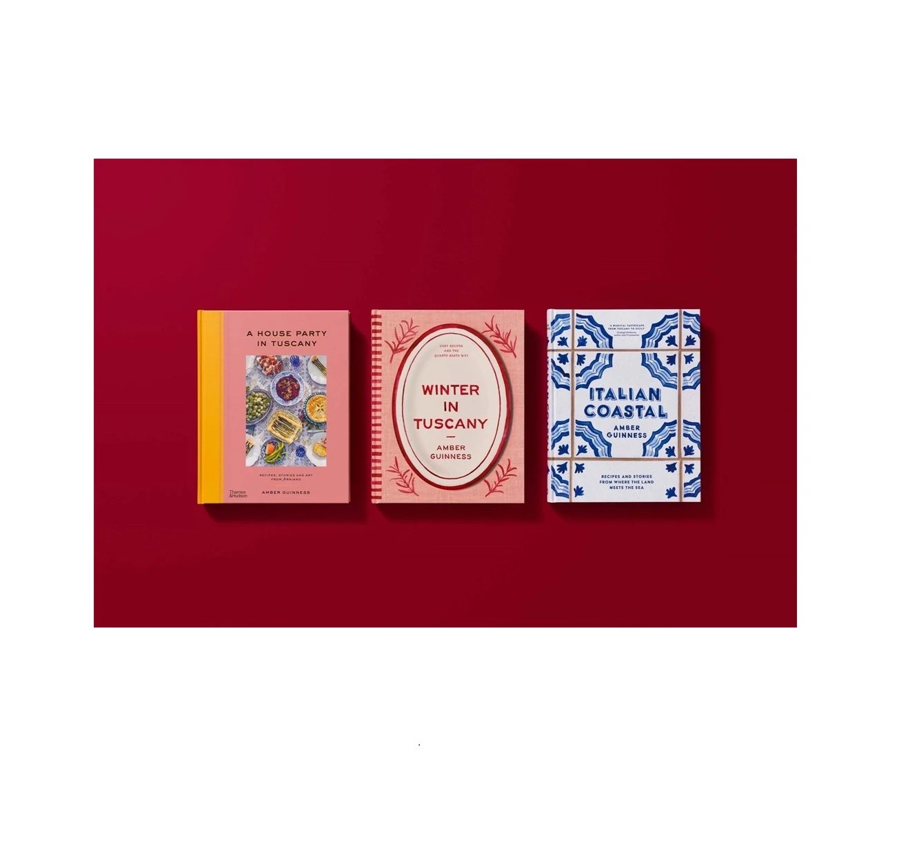 Winter in Tuscany: Cosy Recipes and the Quanto Basta Way by Amber Guinness - Book 3 of 4