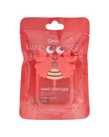 OXX Bodycare Hand Sanitiser 30ml - Mixed Berry Scented