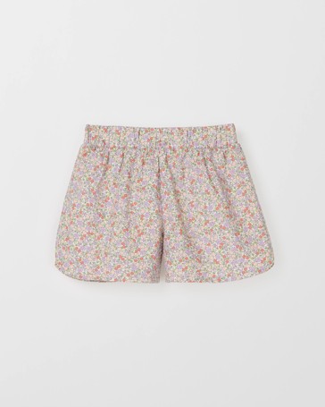 Dolphin Hem Woven Shorts