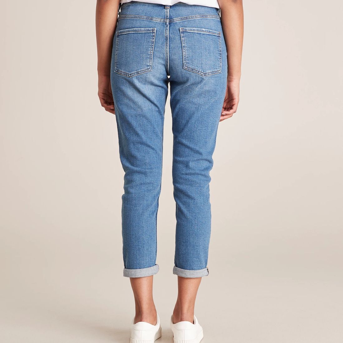 Tash Mid Rise Ankle Length Girlfriend Jeans | Target Australia