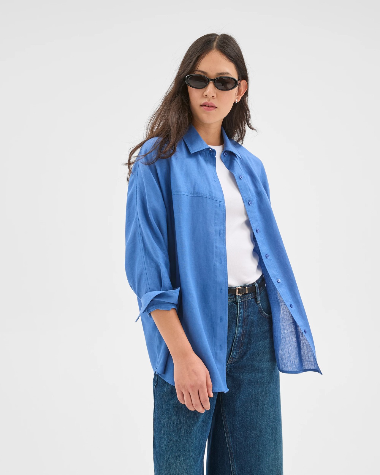 European Linen Long Sleeve Shirt 2 of 5