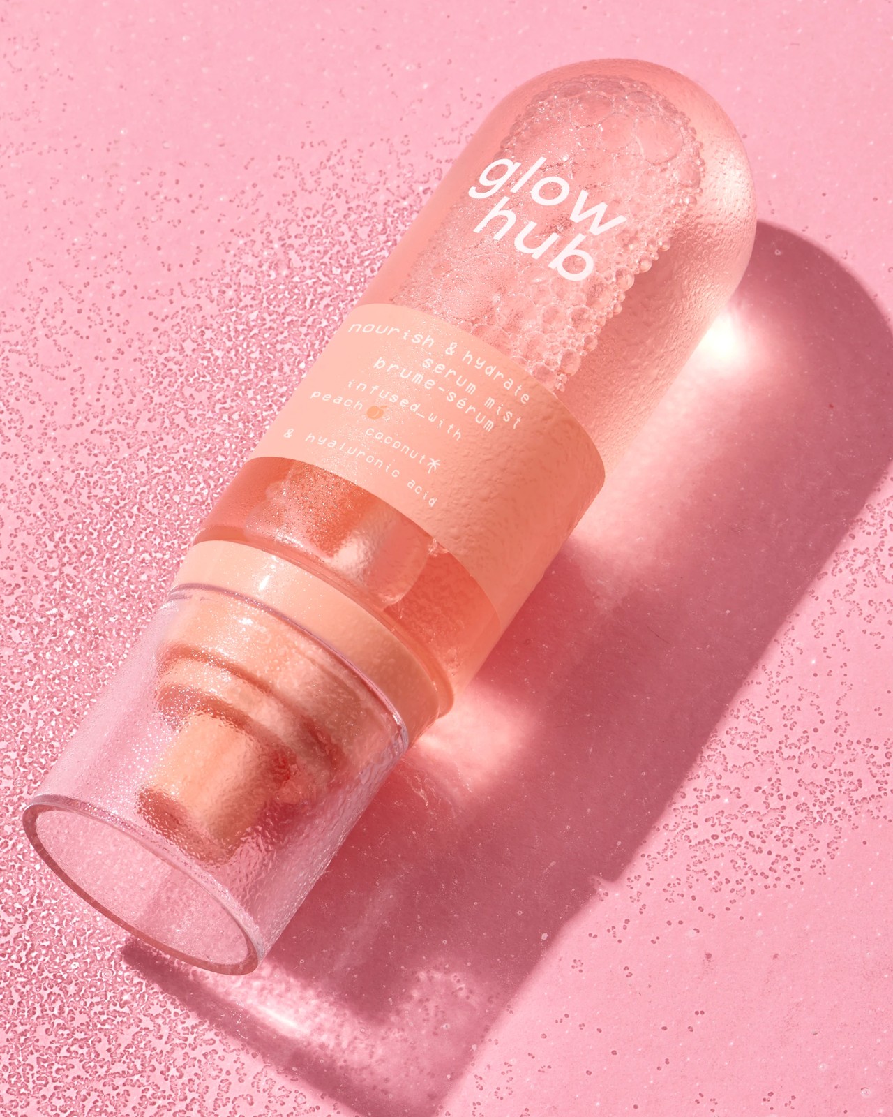 Glow Hub Nourish and Hydrate Serum Mist 90ml - Peach, Coconut and Hyaluronic Acid 5 of 6