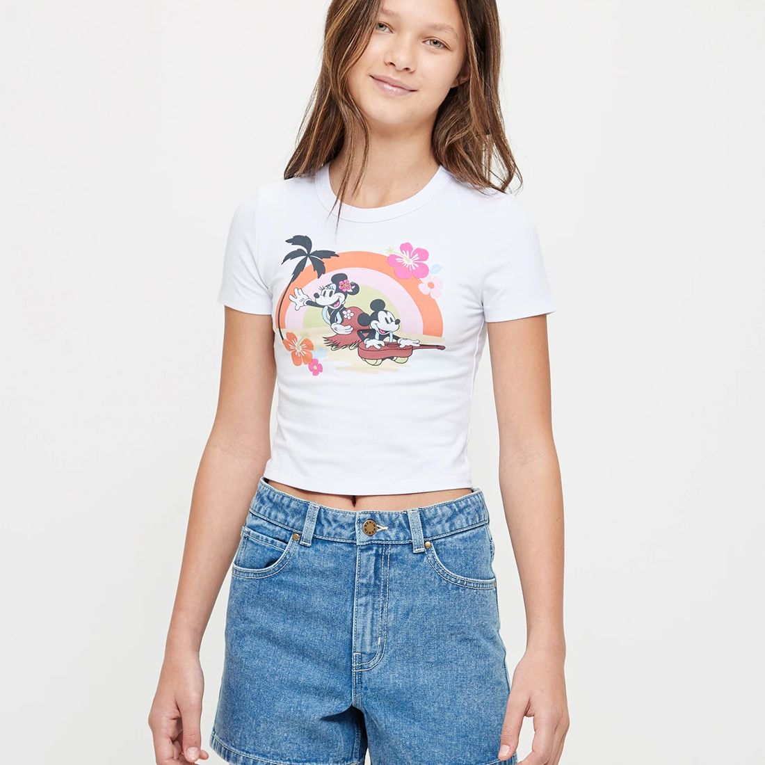 Disney Hula Mickey and Minnie Mouse Baby T-shirt | Target Australia