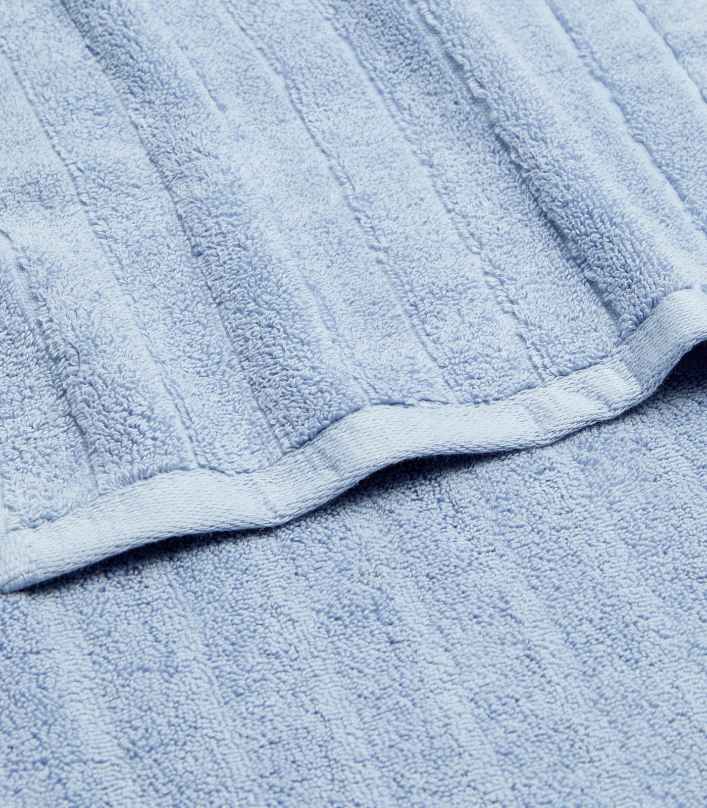 Australian Cotton Face Washer - Cayden - Mid Blue | Target Australia
