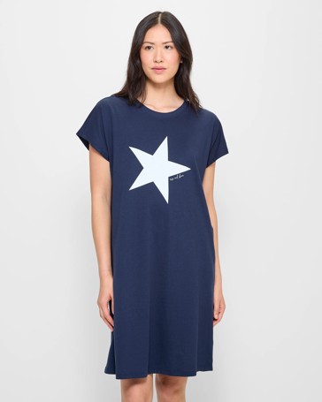 Print Sleep T-Shirt Nightie