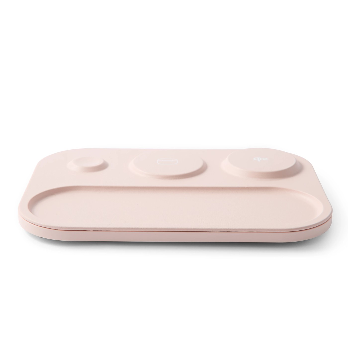 Anko 3-in-1 Wireless Charger Tray - Beige 2 of 6