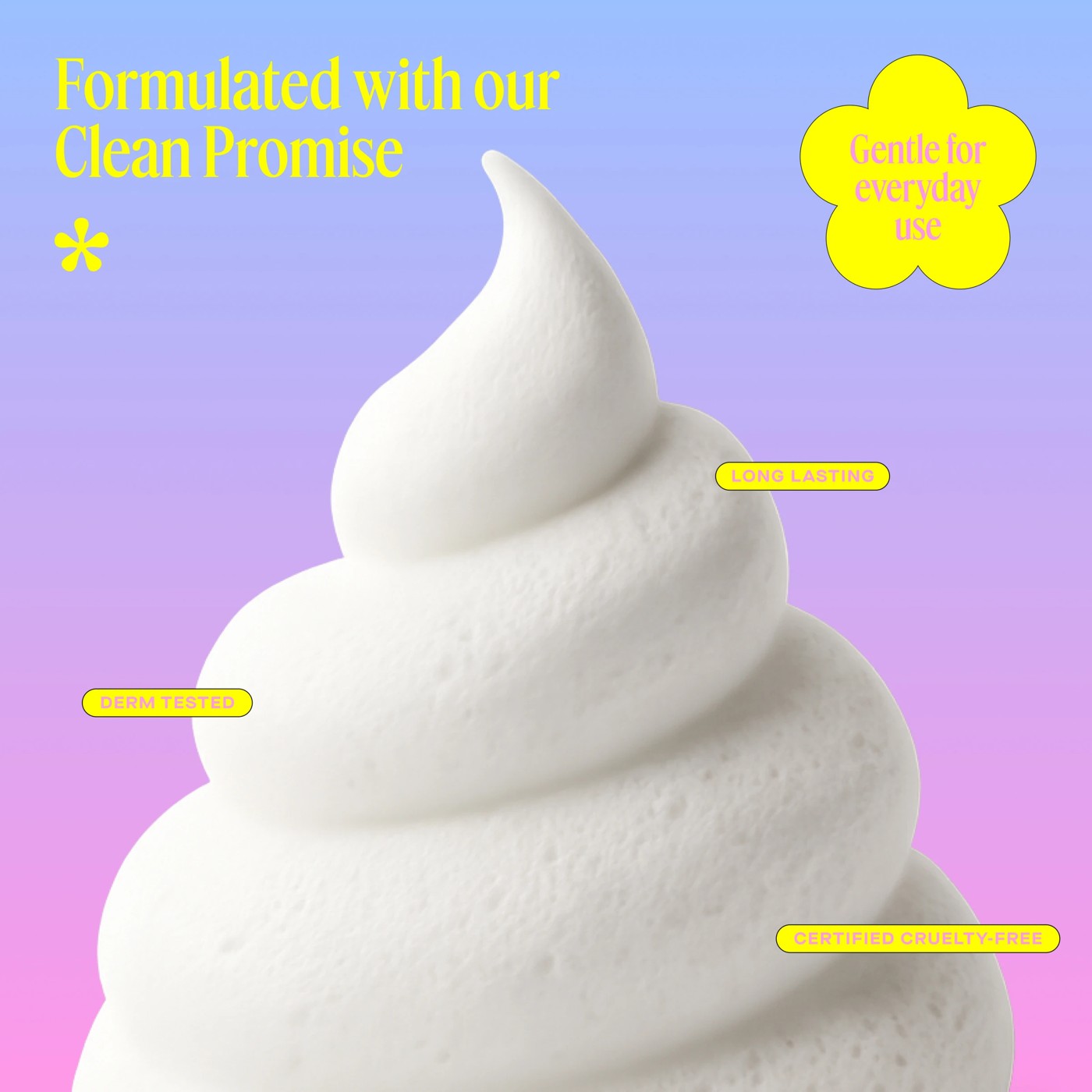 DAISE Foaming Body Wash 250g - Vanilla Whip 5 of 6