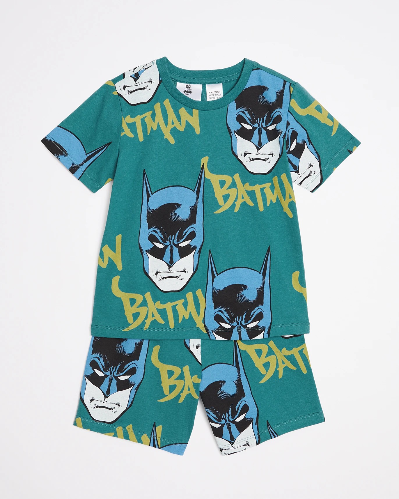 x Batman graphic-print cotton leggings