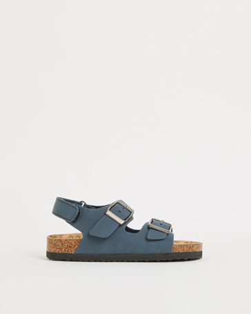 Baby First Walker/Junior Buckle Moulded Cork Sandals