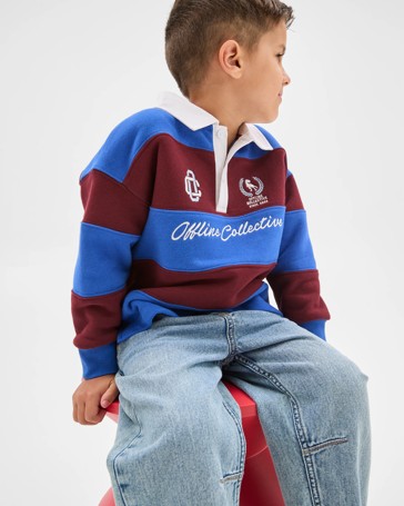 Australian Cotton Blend Heavyweight Oversized Rugby Jumper