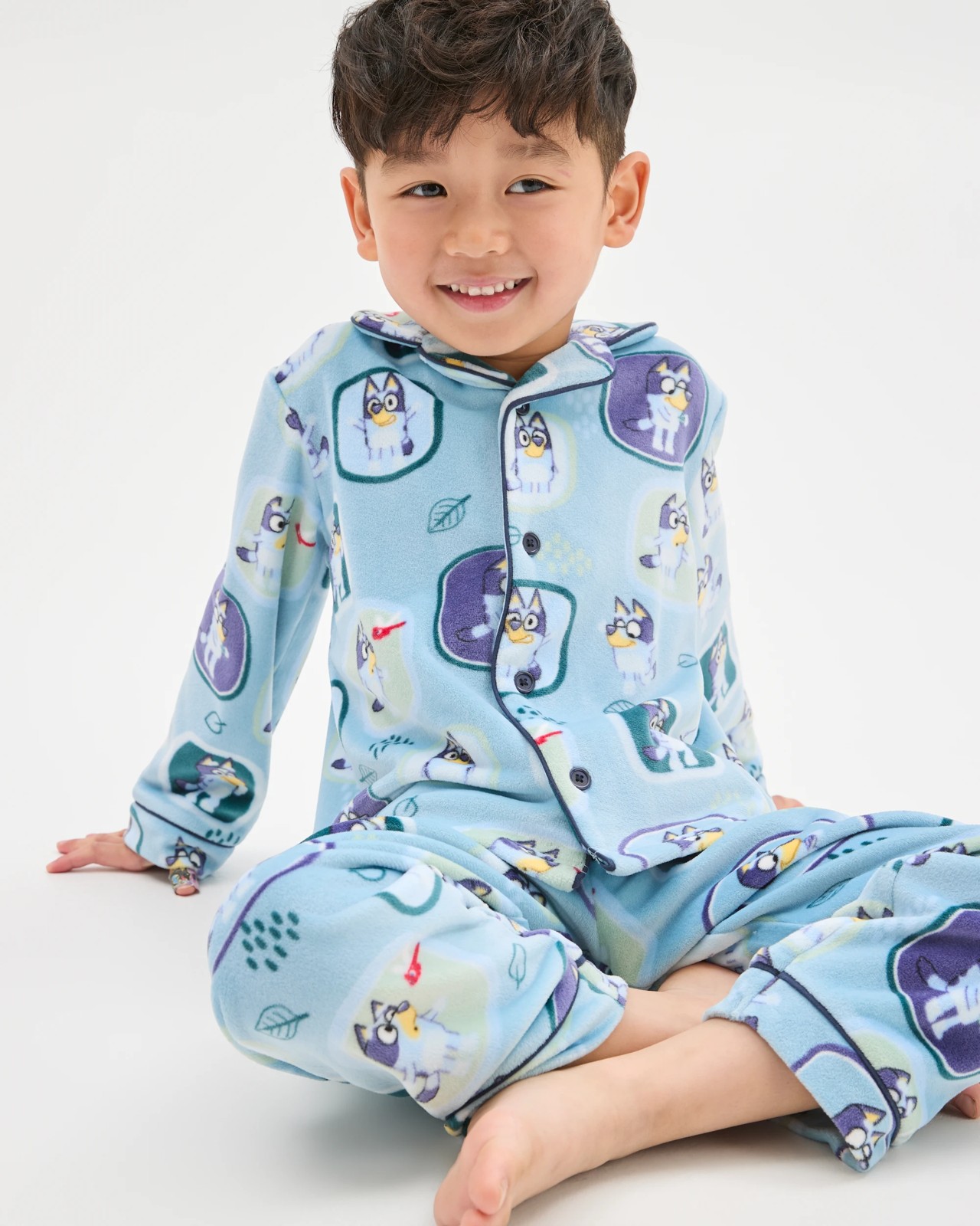 Bluey Younger Boys Fleece Pyjama Set 4 of 6