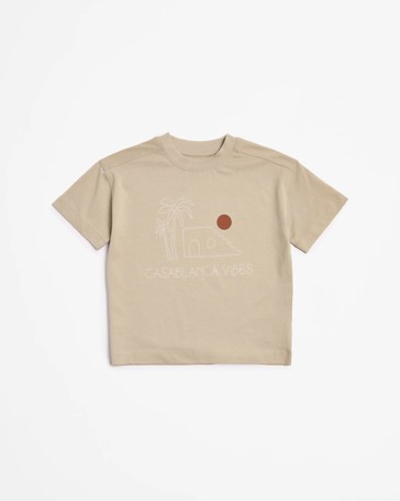 Australian Cotton Embroidered Oversize T-shirt