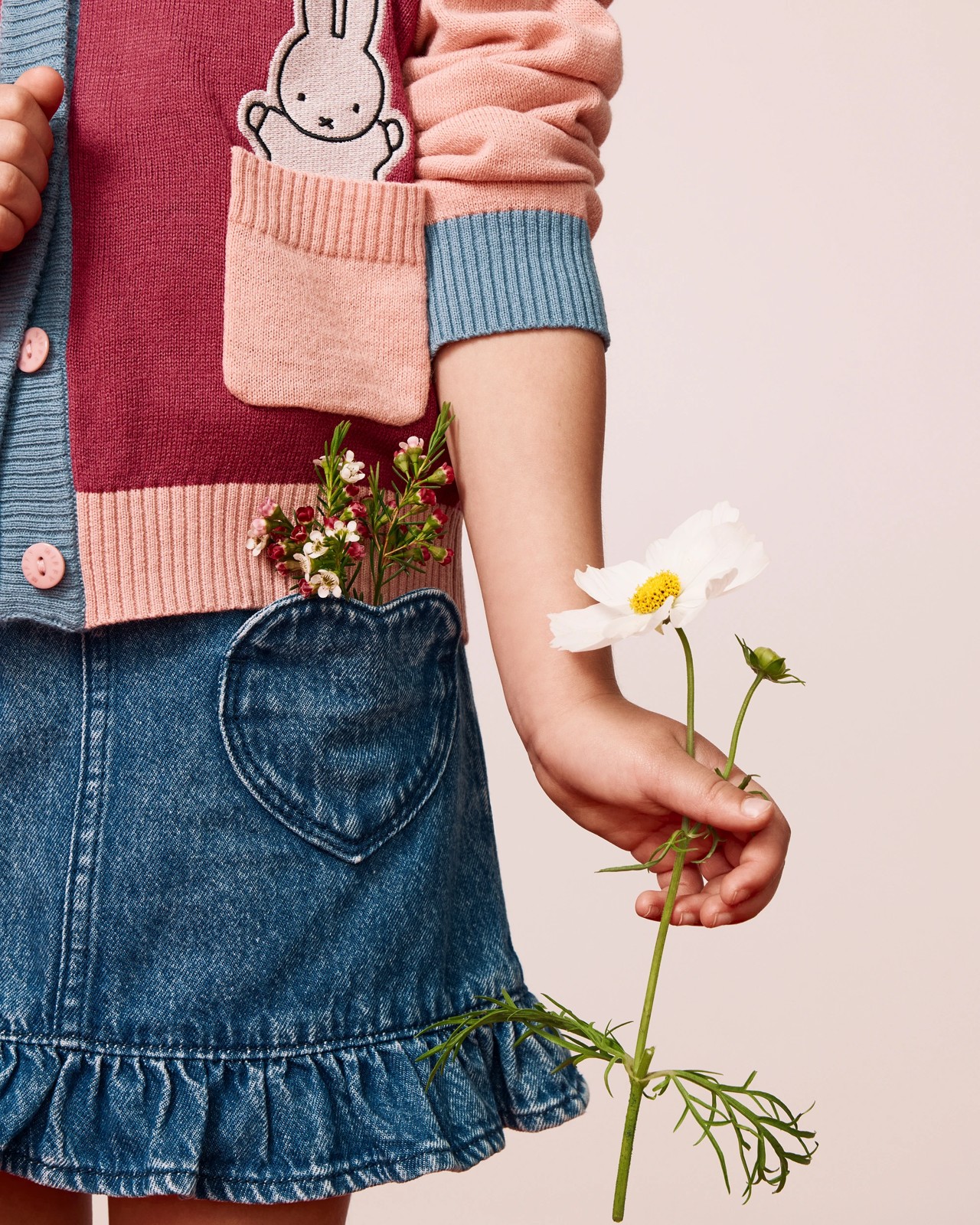 Miffy Long Sleeve Knit Cardigan 5 of 5