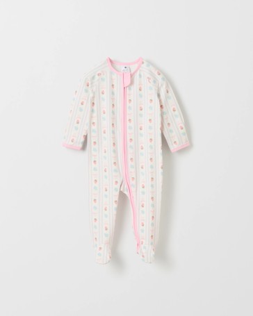 Baby Organic Cotton Zip Coverall